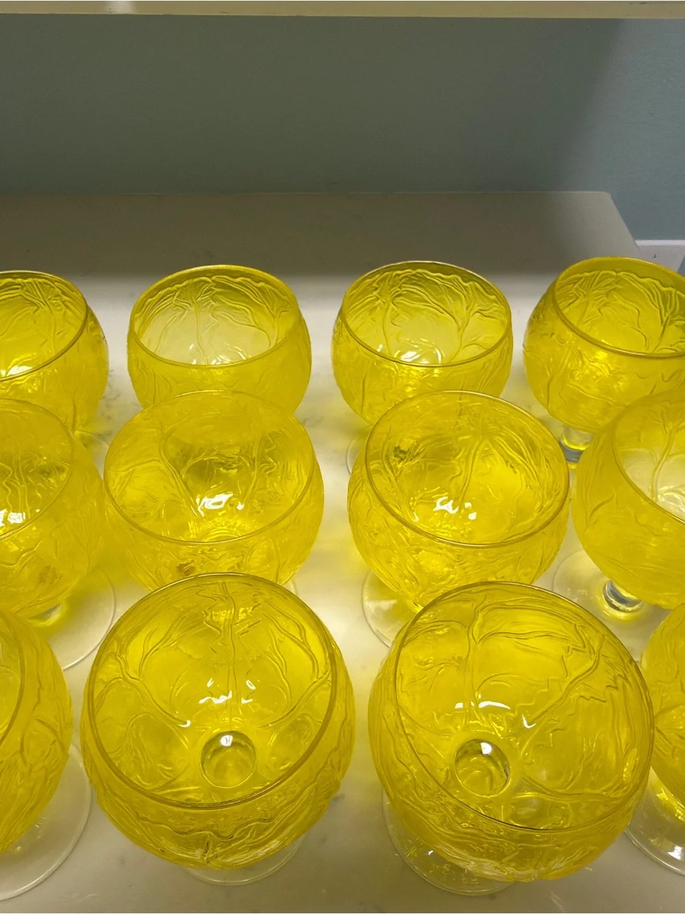 Sigma Tastesetter Secla Vintage Lemon Cabbage Goblet - Set of 12